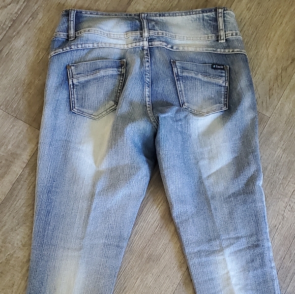 Tractor Skinny High Waisted Blue Jean Size 9 - Picture 5 of 7